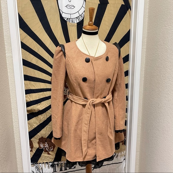 🌈 Stylish contemporary wool coat - Picture 3 of 11